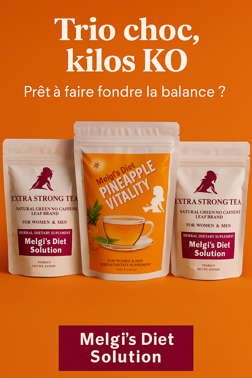 Trio Choc minceur, Kilos KO